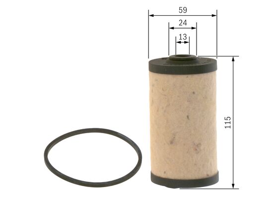 CARBURANTE Filtro Bosch 1 457 431 158