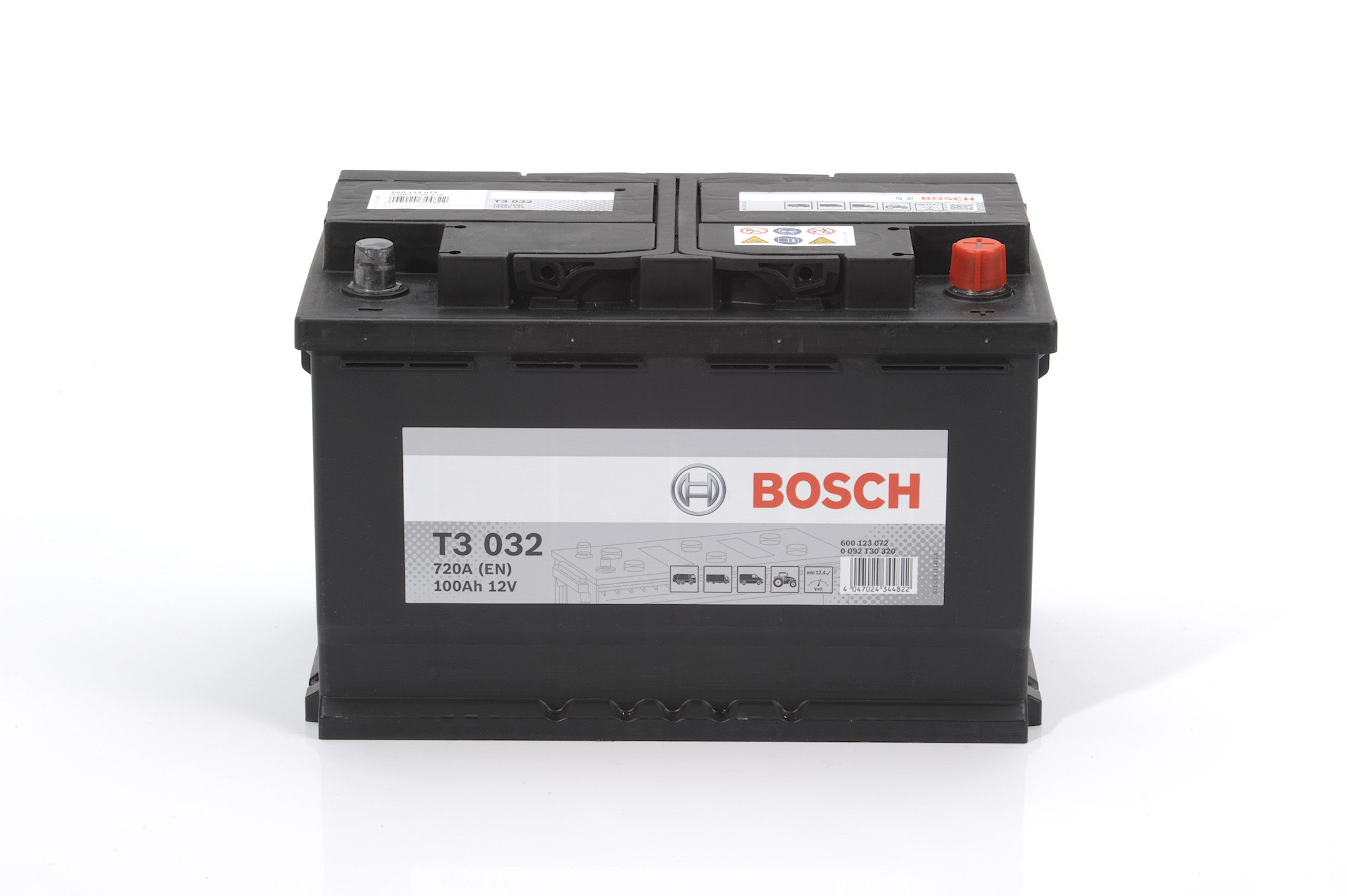 Acumulator BOSCH 100Ah 720A - 0 092 T30 320