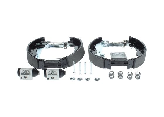 KIT SUPERPRO, zestaw szczęk hamulcowych + cylinderek hamulca koła, wstępnie zamontowany
