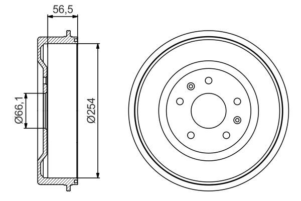 Bosch DB298 Fren tamburu