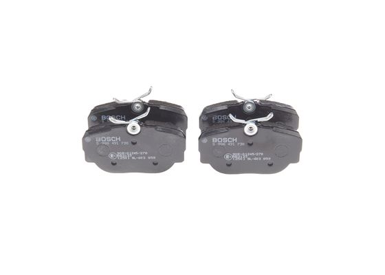 Bosch BP786 Diskli fren balatası seti; ön