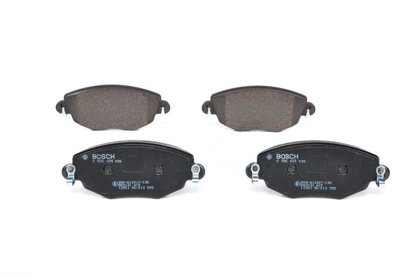 Bosch BP297 Diskli fren balatası seti; ön