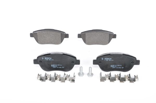 Bosch BP984 Diskli fren balatası seti; ön