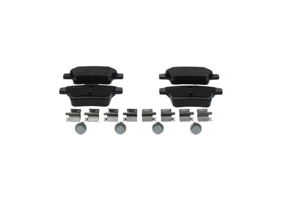 Bosch BP986 Diskli fren balatası seti; arka