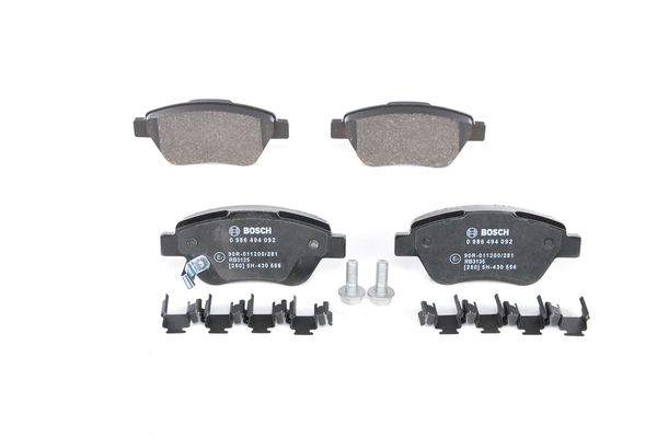 Bosch BP1002 Diskli fren balatası seti; ön