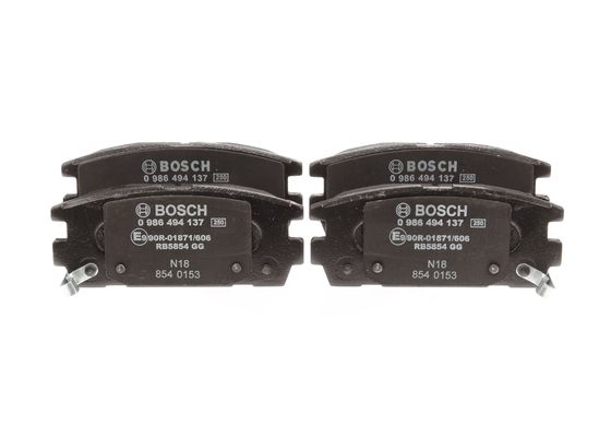 Bosch BP1048 Diskli fren balatası seti; arka