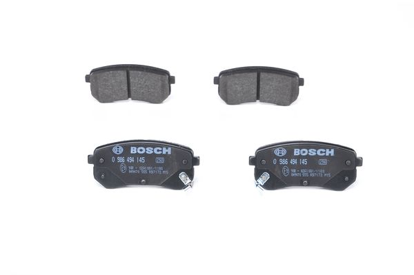 Bosch BP1056 Diskli fren balatası seti; arka