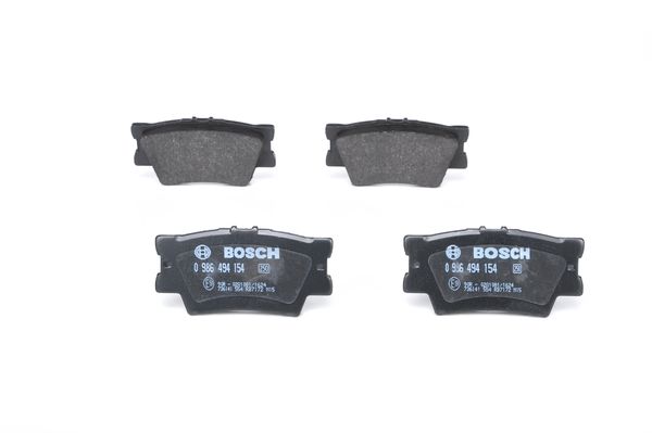 Bosch BP1065 Diskli fren balatası seti; arka