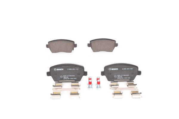 Bosch BP1071 Diskli fren balatası seti; ön