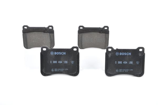 Bosch BP1077 Diskli fren balatası seti; ön