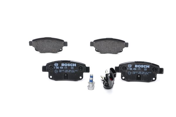 Bosch BP1082 Diskli fren balatası seti; arka