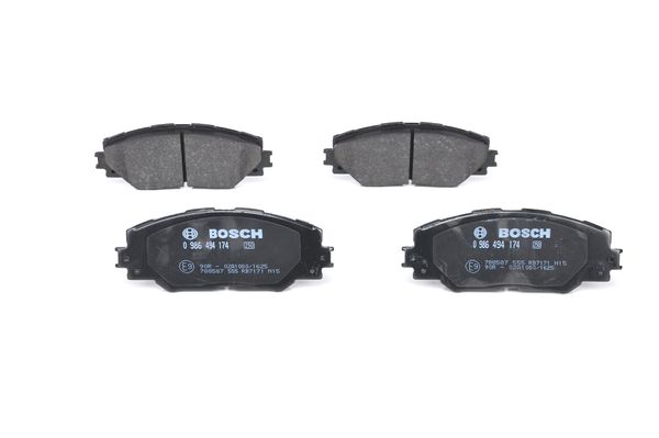 Bosch BP1085 Diskli fren balatası seti; ön