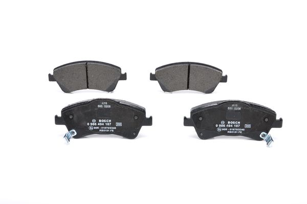 Bosch BP1134 Diskli fren balatası seti; ön
