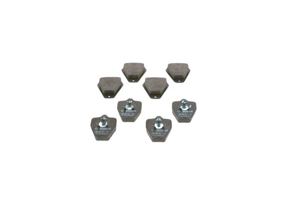 Bosch BP1151 Diskli fren balatası seti; ön