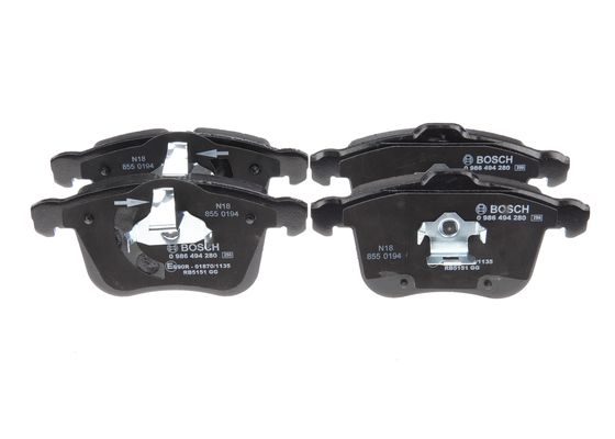 Bosch BP1192 Diskli fren balatası seti; ön