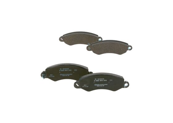 Bosch BP1236 Diskli fren balatası seti; ön