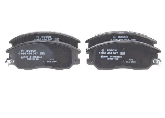 Bosch BP1255 Diskli fren balatası seti; ön