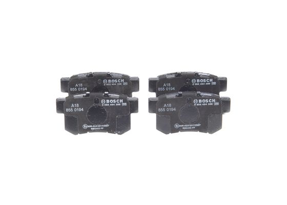 Bosch BP1266 Diskli fren balatası seti; arka
