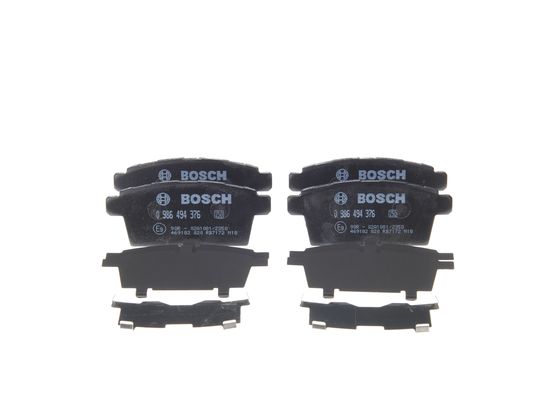Bosch BP1284 Diskli fren balatası seti; arka