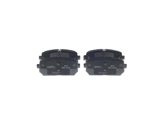 Bosch BP027 Diskli fren balatası seti; arka