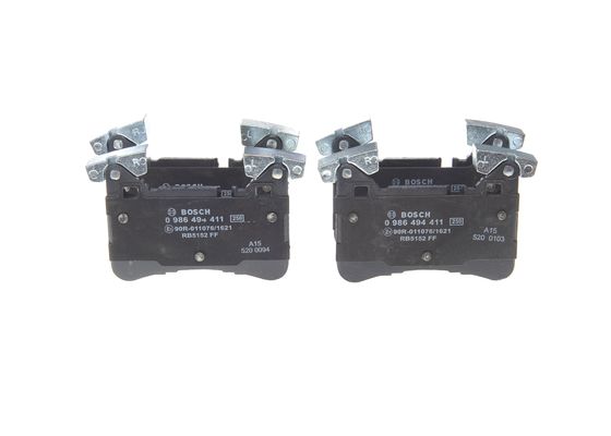 Bosch BP1333 Diskli fren balatası seti; arka