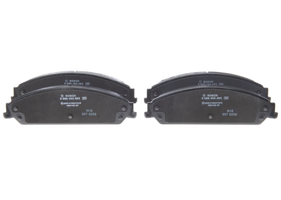 Bosch BP1404 Diskli fren balatası seti; ön