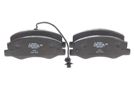 Bosch BP1418 Diskli fren balatası seti; arka