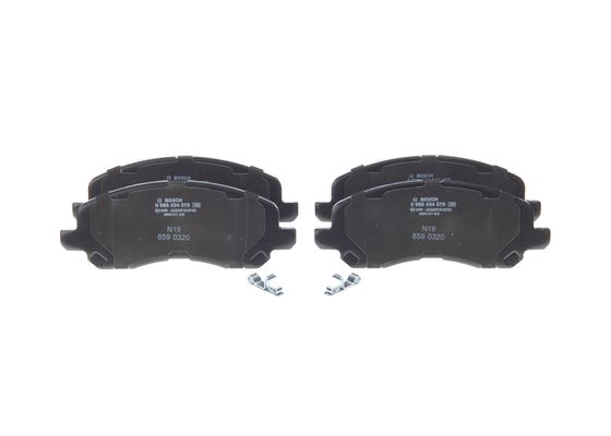 Bosch BP1496 Diskli fren balatası seti; ön