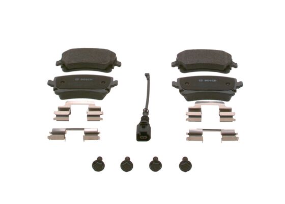 Bosch BP1018 Diskli fren balatası seti; arka