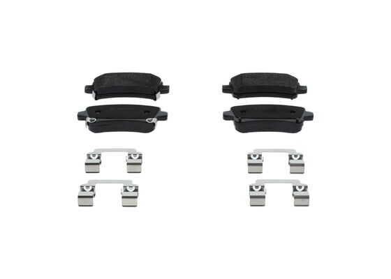 Bosch BP2668 Diskli fren balatası seti; arka