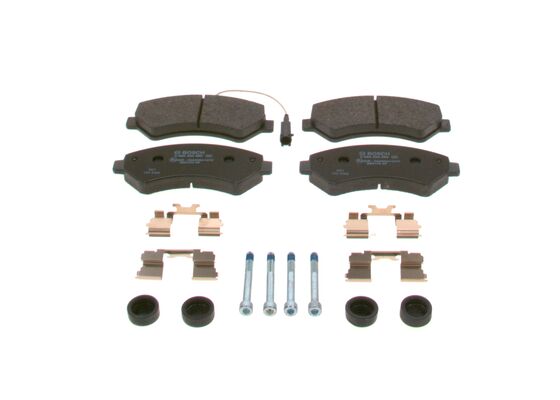 Bosch BP1019 Diskli fren balatası seti; ön