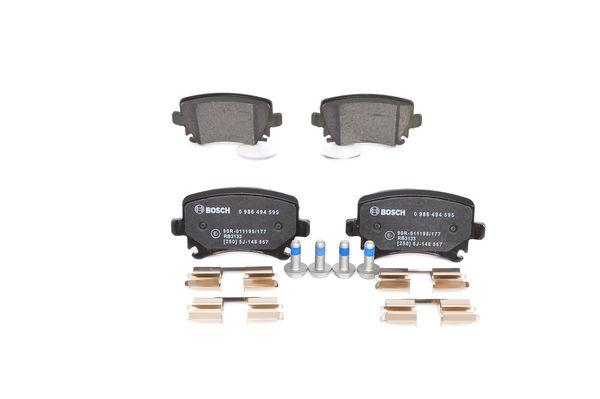 Bosch BP2698 Diskli fren balatası seti; arka