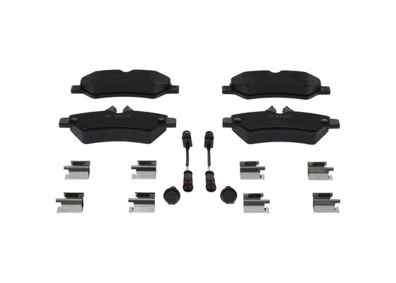 Bosch BP2647 Diskli fren balatası seti; arka