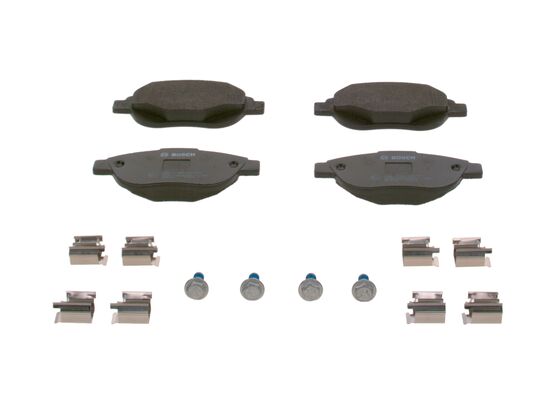 Bosch BP2689 Diskli fren balatası seti; ön