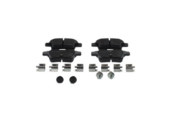 Bosch BP2705 Diskli fren balatası seti; arka