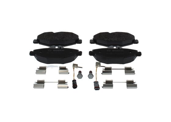 Bosch BP2665 Diskli fren balatası seti; ön