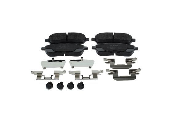 Bosch BP2661 Diskli fren balatası seti; ön