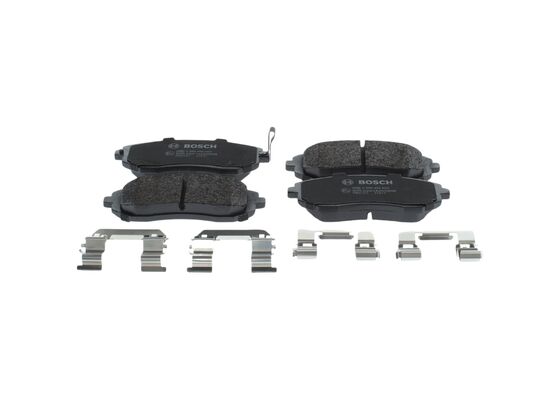 Bosch BP2666 Diskli fren balatası seti; ön