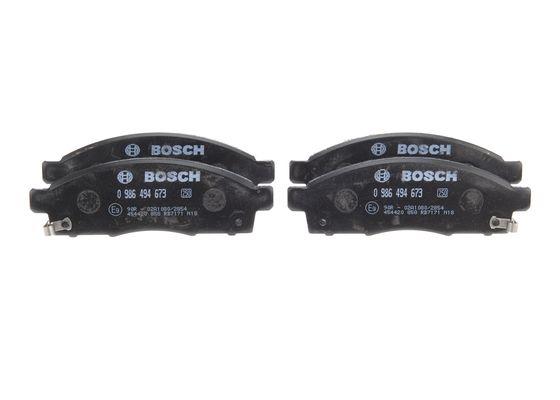 Bosch BP1668 Diskli fren balatası seti; ön
