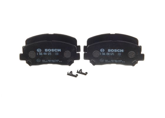Bosch BP1670 Diskli fren balatası seti; ön