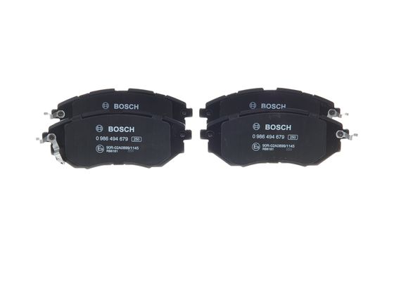 Bosch BP1674 Diskli fren balatası seti; ön