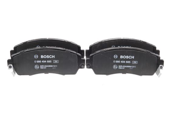 Bosch BP1680 Diskli fren balatası seti; ön