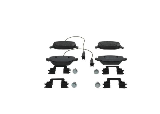 Bosch BP1732 Diskli fren balatası seti; arka
