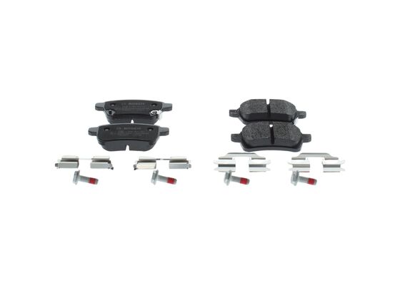 Bosch BP1762 Diskli fren balatası seti; arka