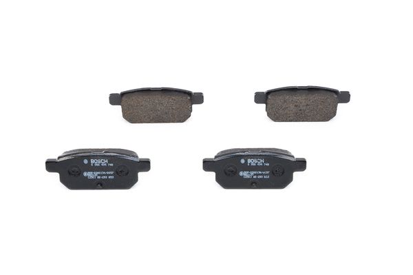 Bosch BP1763 Diskli fren balatası seti; arka