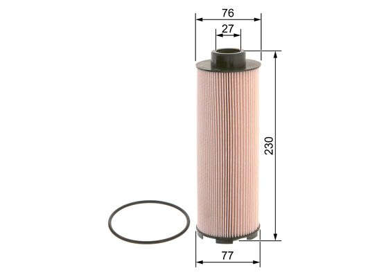 Bosch NM 002 Grey Line yakıt filtresi elemanı