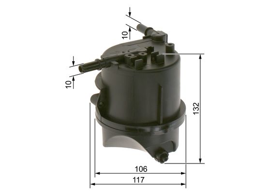 Bosch NM 006 Grey Line yakıt hattı filtresi
