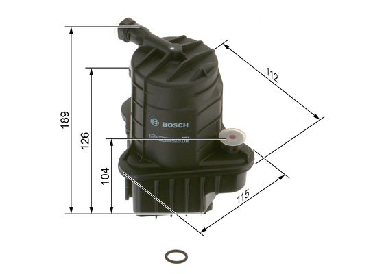 Bosch NM 025 Grey Line yakıt hattı filtresi