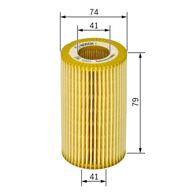 Wkład filtru olejowego