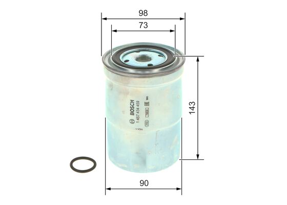 Bosch 1457434459 Fuel-Filter Box